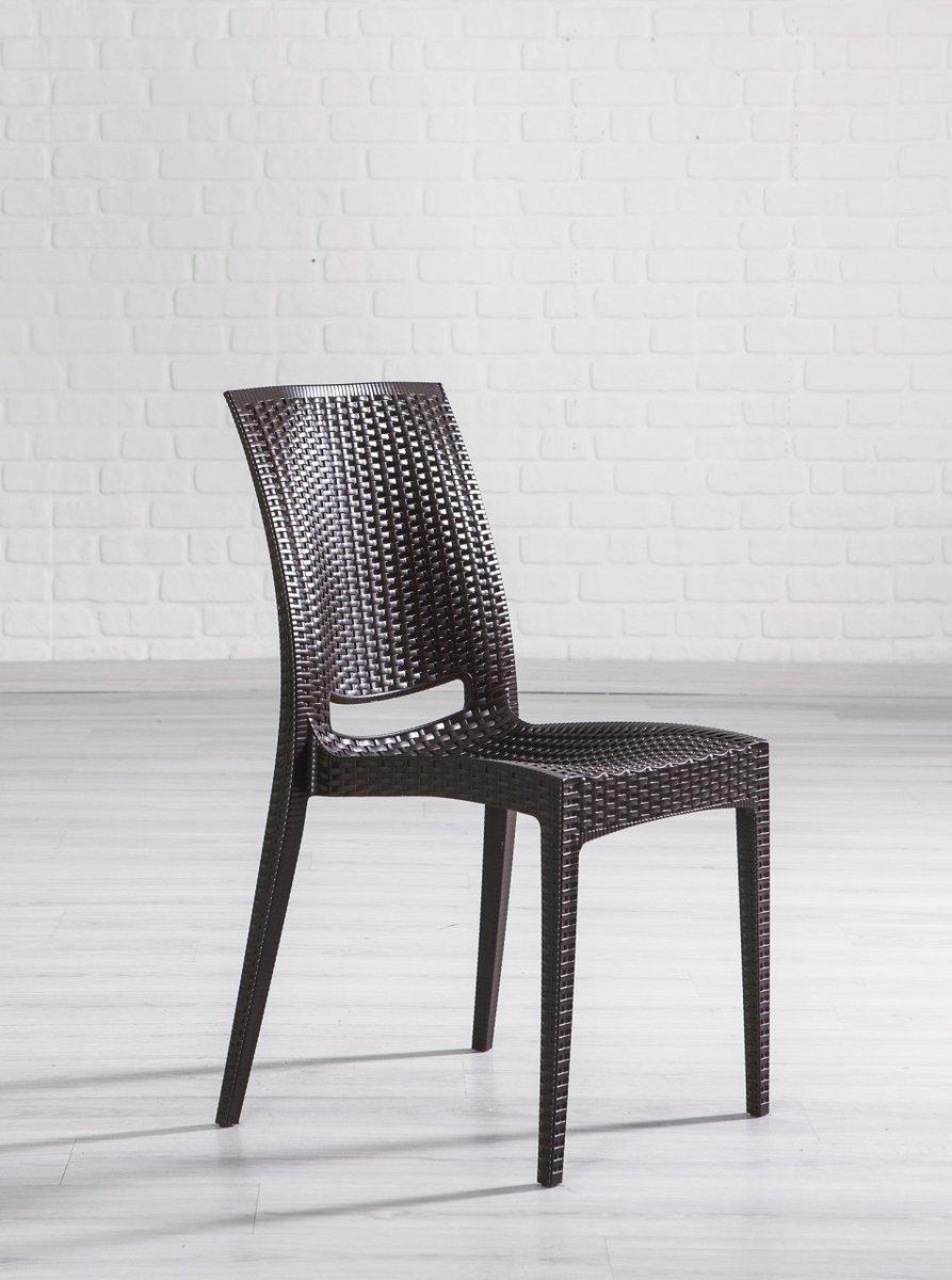 MODALİFE SANDALYE RATTAN KAHVERENGİ