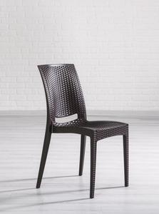 MODALİFE SANDALYE RATTAN KAHVERENGİ