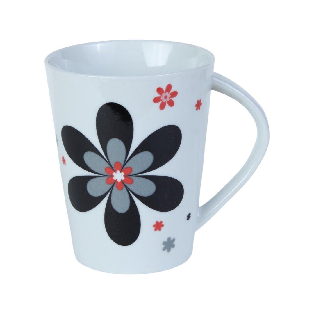 KÜTAHYA PORSELEN TL02MG935 KUPA BEYAZ TEK ÇİÇEK