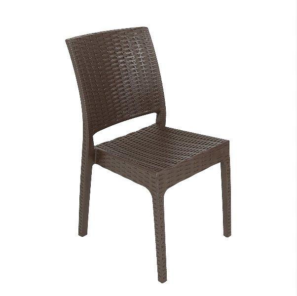 SÖNMEZ SANDALYE ELİT RATTAN KAHVE (536)